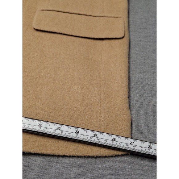 Botany 500 Camel Hair Blazer Mens 48R Long Tan 2 Button Notch Lapel USA - Picture 5 of 11